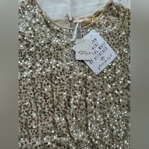 Jen’s Pirate Booty x Free People Sequin Mini Dress M - Picture 9 of 16